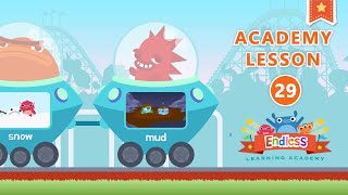 Endless Learning Academy  Lesson 29  SUN RAIN WIND SNOW MUD  Originator Games [upl. by Hirsh621]