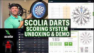 My New Scolia Home System is HERE Automatic Darts Scoring System [upl. by Anoyek]