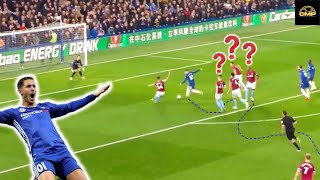 Eden Hazard’s top 5 dribbling techniques  The blueprint to dribble like Eden Hazard [upl. by Edric]