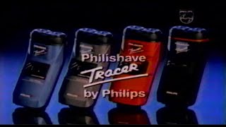 Phillips Philishave Tracer TV Commercial October 1987 [upl. by Cazzie381]