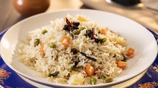 Non Sticky Veg Pulao [upl. by Enelcaj]