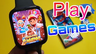 How To Play Games In Smartwatch  Cheapest Smartwatch  Cheap Smartwatch  Android Smartwatch [upl. by Skylar]