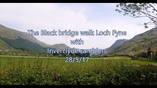 Black bridge walk loch fyne with Inverclyde ramblers [upl. by Eelsnia]