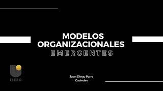 Modelos Organizacionales Emergentes [upl. by Tammi395]