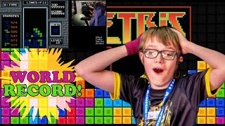 FirstEver Player to Conquer Kill Screen  Tetris World Record [upl. by Eejan75]