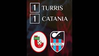 Turris 1  1 Catania 31102024 Serie C Girone C 20242025 [upl. by Tirma687]