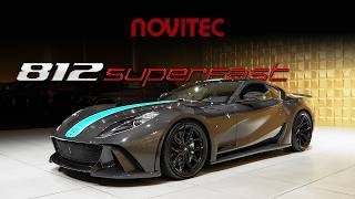 Youve NEVER seen a Ferrari like this 1of1 Full Carbon 812 NLargo S by Novitec  4K [upl. by Ecinue]