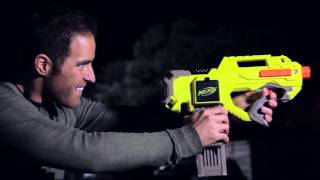 NERF Inside Blast Light it Up N Strike Rayven [upl. by Mccormick]