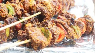 How to make Ghanas Delicious Beef Khebab  How to make barbecue at home  Char Grill Style [upl. by Raven]