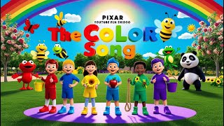 The Color Song  Learn Kids While Doing Fun  Nursary Rhyme and Educational Color Song [upl. by Titania]