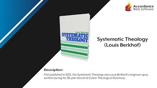 Berkhof Systematic Theology Product Overview [upl. by Htiduy759]