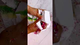 Double Decker Glitter Bomb 🥳✨✨ asmr chalk satisfying [upl. by Bohon]