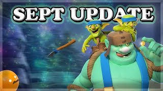 New Card Levels  Goblin Giant  Clash Royale September Game Update 🍊 [upl. by Enak]