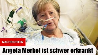 Angela Merkel ist an ein Sauerstoffgerät angeschlossen und ihr Zustand ist sehr ernst [upl. by Llerred610]