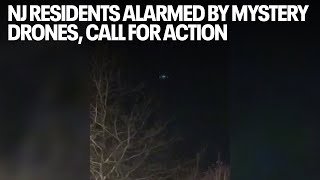 NJ residents alarmed by mystery drones call for action [upl. by Inalem]