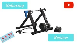 Unboxing amp Review of Crivit indoor bike trainer [upl. by Yecak]