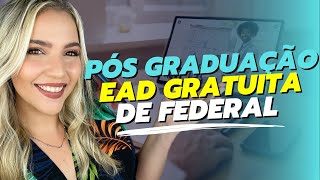 🔥 PÓS GRADUAÇÃO EAD GRATUITA de UNIVERSIDADE FEDERAL em 2023  2 CURSOS  Mari Rel [upl. by Reniar]