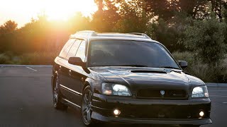 Subaru Legacy GTB ETune Station Wagon BH5 2001 [upl. by Htinnek]