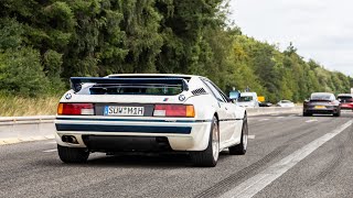 Cars Leaving Nürburgring Tankstelle  MC20 BMW M 992 GT3RS MC Stradale Alfa QV GTA M1 ZR1 [upl. by Assirahs]