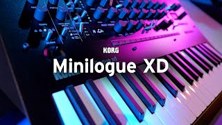 Korg Minilogue XD performance  Analogue Evolved [upl. by Anisamot488]