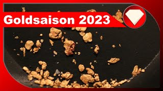 Hobby Goldwaschen  Saisonrückblick 2023  Goldwaschen in Österreich  absolut abenteuerlich [upl. by Cardinal]