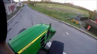 John Deere 6830 premium SOUND GoPro [upl. by Ahsinac]