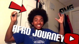 AFRO JOURNEY 10 MONTHS Is My Hair Long [upl. by Ajed807]