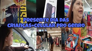 final de semana na minha filha fomos comprar presente dia das crianças e celular do meu genro [upl. by Ramsey272]