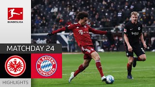 Eintracht Frankfurt  FC Bayern München 01  Highlights  Matchday 24 – Bundesliga 202122 [upl. by Anikat]