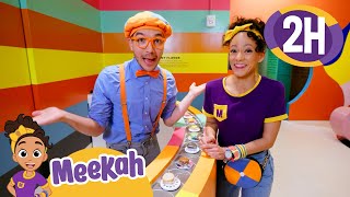 Blippi and Meekah Learn Colors  Educational Videos For Kids  Moonbug Celebrating Diversity [upl. by Erickson]