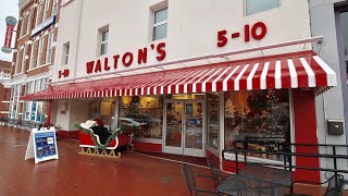 Birthplace Of Walmart  Inside The First Store amp Museum  Grave Of Sam Walton [upl. by Nerita879]