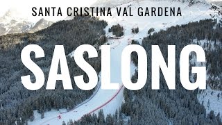 Santa Cristina di Val Gardena pista Saslong [upl. by Masterson11]