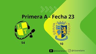 Los Tilos 54  San Albano 10  Primera A URBA 2024 Fecha 23 [upl. by Nossila96]