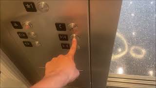 Schindler 5500 Elevator at Skycenter At Tampa Airport In Tampa Florida [upl. by Yhtommit]