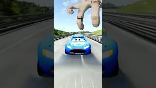 Epic Escape From The Lightning McQueen Vs Kill Spider Eater Coffin Dance Song COVER [upl. by Hurlee]