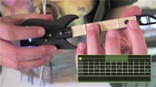 FretPen Worlds Smallest Most HighTech Guitar [upl. by Hwu]