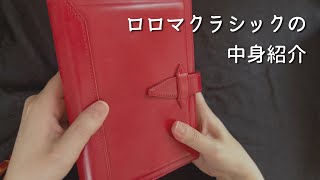 【手帳】ロロマクラシックの中身紹介【システム手帳】＃176 [upl. by Lurleen]