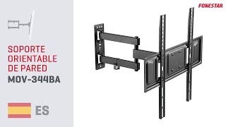 TUTORIAL Montaje de soporte TV orientable de pared MOV344BA [upl. by Cahan910]