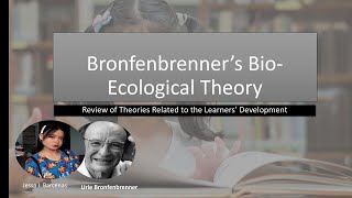 Bronfenbrenners Bioecological Theory  Review of Theories Related To The Learners Development [upl. by Ecilayram411]