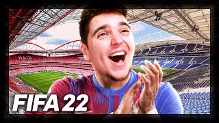 ESTÁDIO DO DRAGÃO E ESTÁDIO DA LUZ  FIFA 22 [upl. by Yggep]