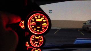 Prosport Halo Series 52mm Gauges Color Select Subaru WRX STI EVO [upl. by Nyleuqcaj]