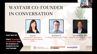 Wayfair CoFounder in Conversation with Fiona Tan Global Head of Customer amp Supplier Technology [upl. by Tiffani]