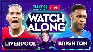 LIVERPOOL vs BRIGHTON LIVE with Mark Goldbridge [upl. by Carlota]