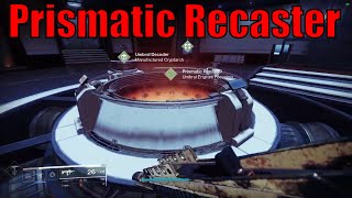 FIXED IN COMMENTS How to Unlock your Prismatic Recaster  Decrypting the Darkness  S13 Chosen [upl. by Ardnuasak]