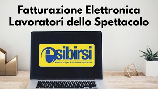 Fatturazione Elettronica per lavoratori dello spettacolo [upl. by Madlin66]