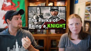 Americans React To  Do People Who Get Knighted Get Anything for It [upl. by Irtemed]