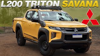 TUDO SOBRE A NOVA L200 TRITON SAVANA 2024 A MELHOR PICAPE NO OFFROAD [upl. by Yreneh880]