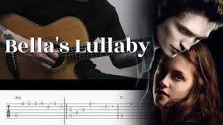 Bellas Lullaby  Twilight Soundtrack  Fingerstyle Guitar TAB Chords [upl. by Ylus]