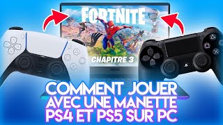 TUTO COMMENT CONNECTER SA MANETTE PS5 amp PS4 SUR SON PC EN 5 MINUTES [upl. by Etac]