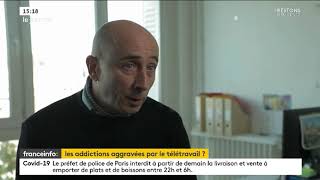 Reportage France Info TV  télétravail amp Addictions [upl. by Thirion64]